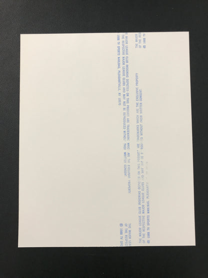 Walt Weiss Signed 8x10 Photo Oakland A's JSA Certified