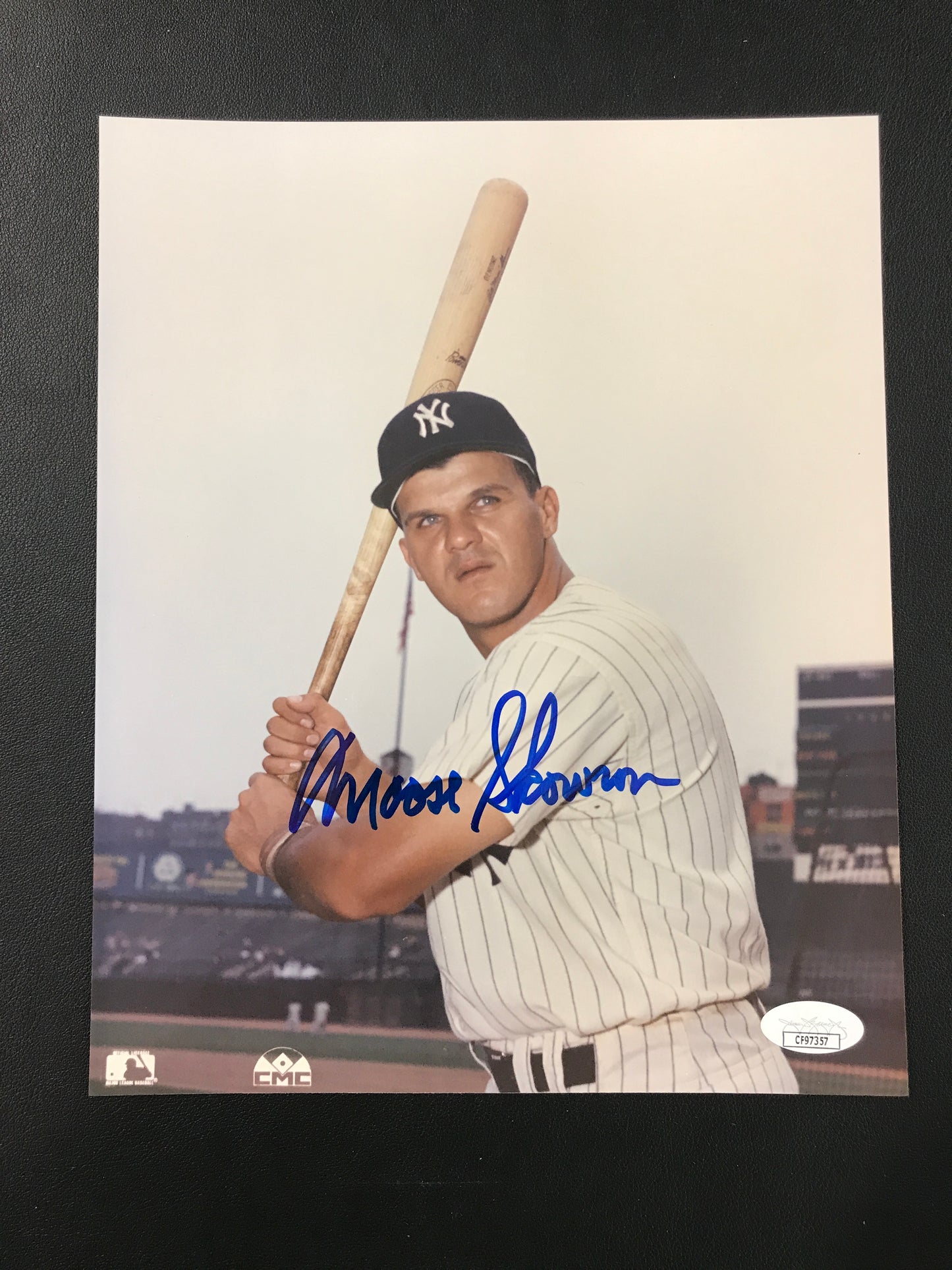 Moose Skowron Signed 8x10 Photo New York Yankees JSA Certified