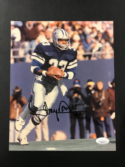 Tony Dorsett Signed 8x10 Photo Dallas Cowboys HOF JSA Certified