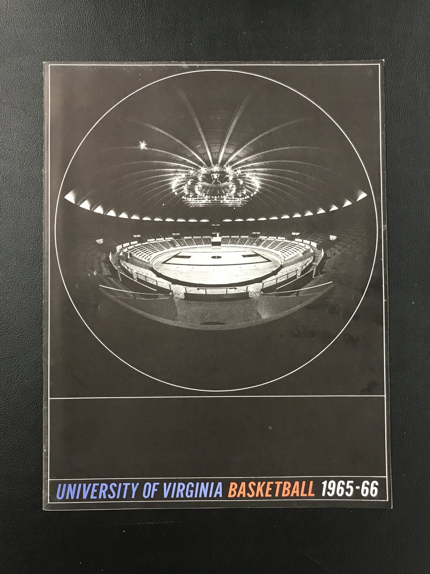 University of Virginia Basketball UVA vs. Kentucky 1965 Program with Pat Riley RARE