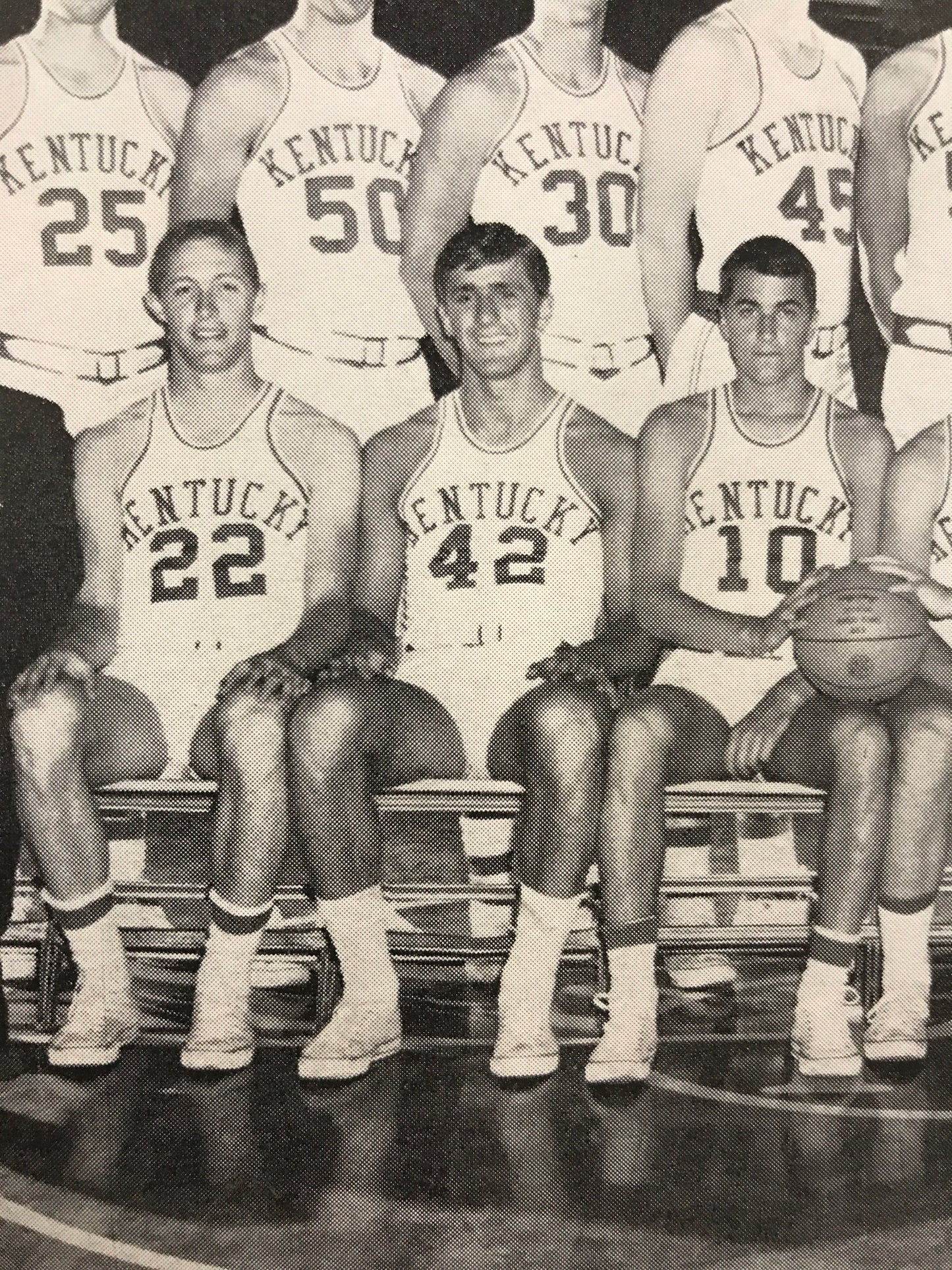 University of Virginia Basketball UVA vs. Kentucky 1965 Program with Pat Riley RARE