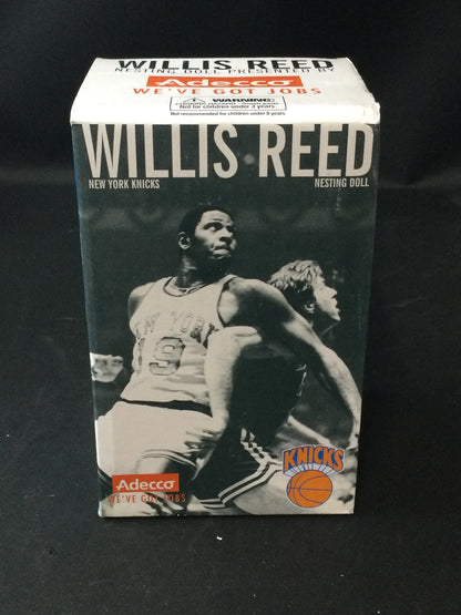 Willis Reed New York Knicks HOF Nesting Doll Set, New in Box
