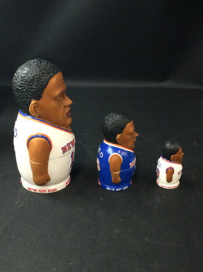 Willis Reed New York Knicks HOF Nesting Doll Set, New in Box