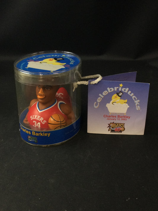 Charles Barkley Philadelphia 76ers Rubber Duckie Promo from early 2000's