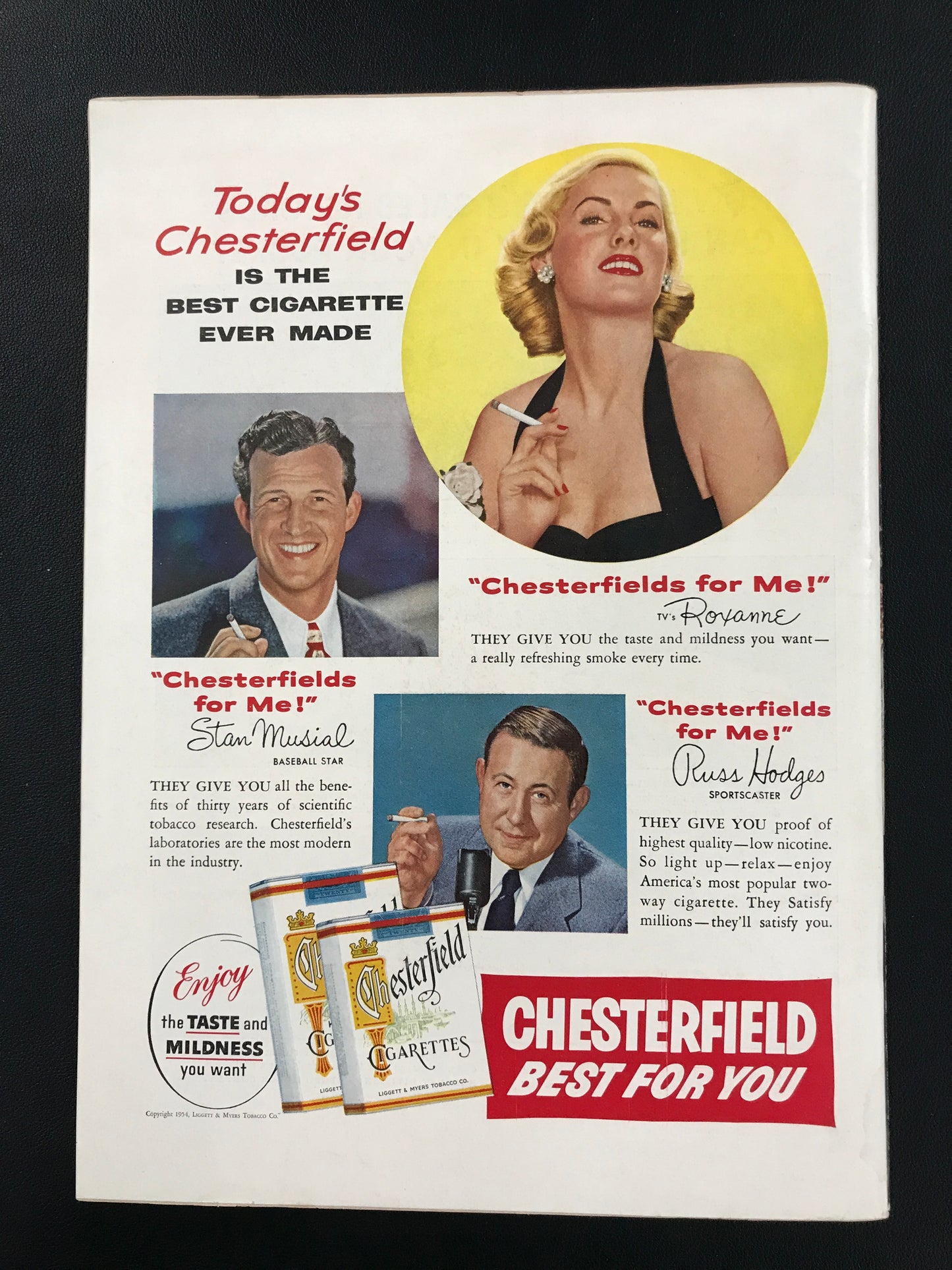 August 23, 1954 Sports Illustrated Second Ever Issue