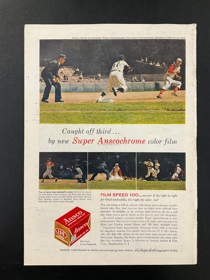 Floyd Patterson Signed Sports Illustrated Boxing Beckett Certified Auto 1957