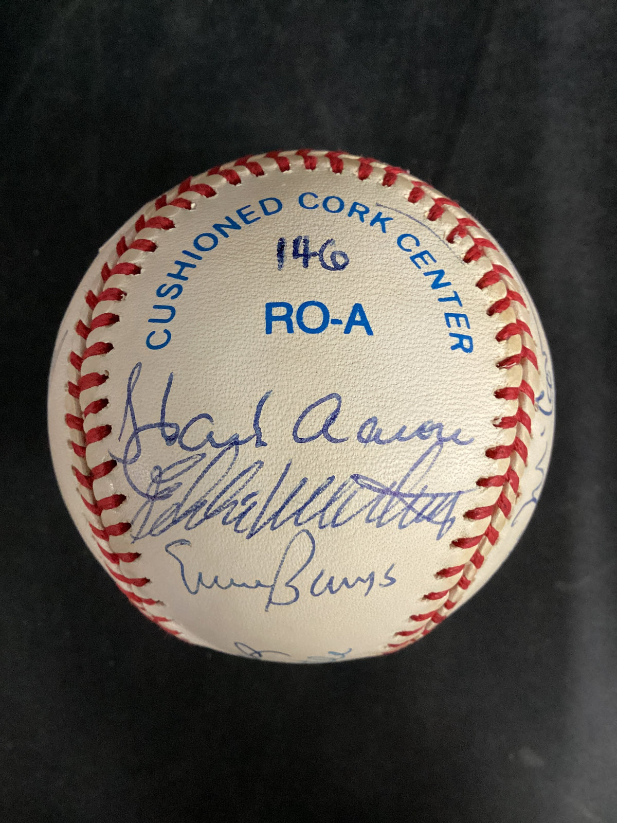 Ted Williams & Mickey Mantle in Sweet Spot 500 Home Run Club Ball JSA LOA, 11 autos HIGH GRADE