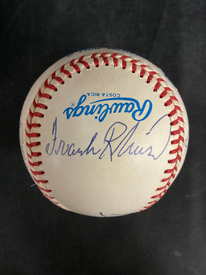 Ted Williams & Mickey Mantle in Sweet Spot 500 Home Run Club Ball JSA LOA, 11 autos HIGH GRADE