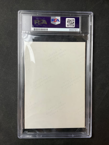 Rickey Henderson PSA Type 1 Snapshot Photo Early 1980s Oakland A's RARE!