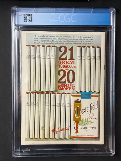 Harlem Globetrotters 1961-62 Program CGC 8.0 Graded Program, Highest recorded in Census