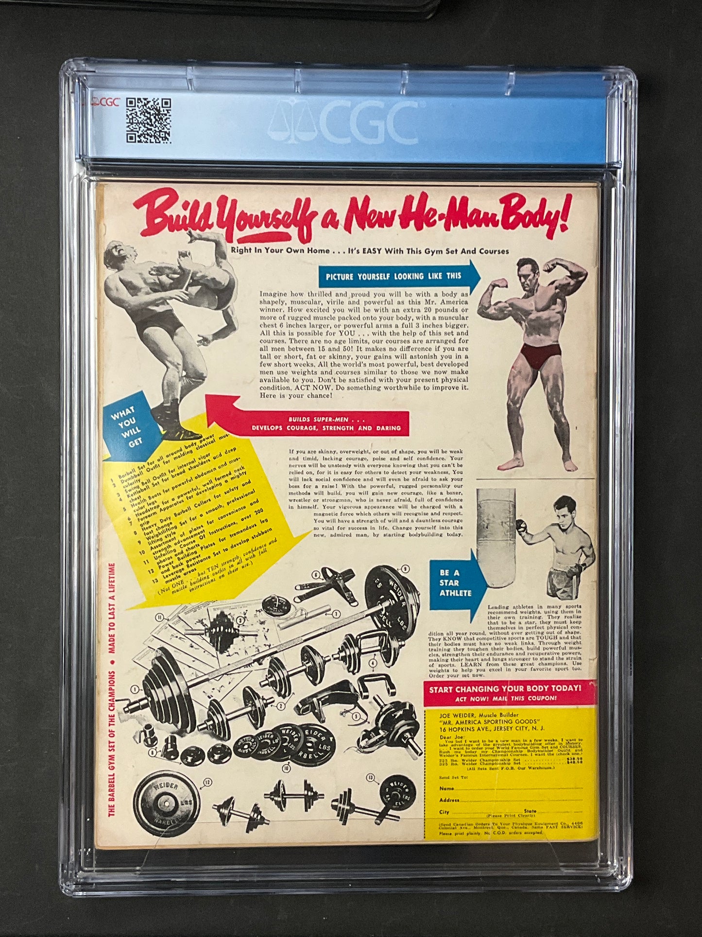 Inside Baseball #1 July 1952 with Jackie Robinson, Yogi Berra CGC 5.0 Graded Dodgers/Yankees