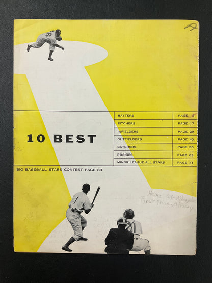 Stan "The Man" Musial on the cover Baseball Stars 1955 magazine St. Louis Cardinals HOF