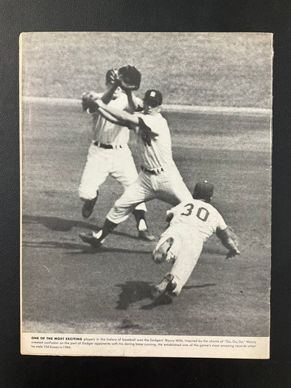 Jackie Robinson & Sandy Koufax 1972 Dodgers All Time Greats Program