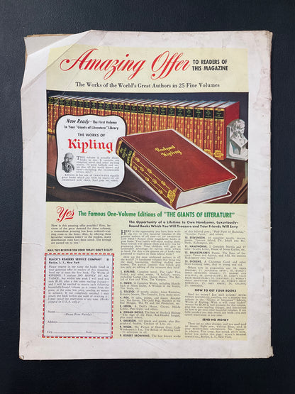 Mickey Mantle/Duke Snider 1956 Street and Smith's Magazine Cover New York Yankees