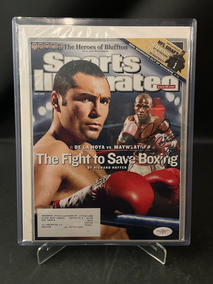Floyd Mayweather Signed Sports Illustrated Boxing JSA Certified Auto