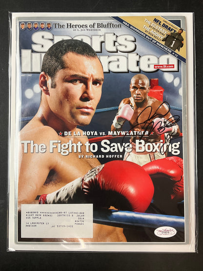 Floyd Mayweather Signed Sports Illustrated Boxing JSA Certified Auto