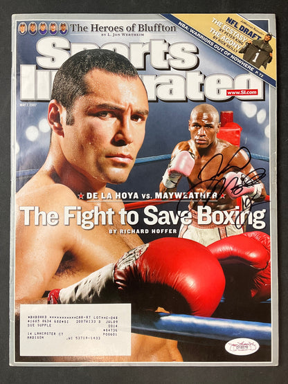Floyd Mayweather Signed Sports Illustrated Boxing JSA Certified Auto