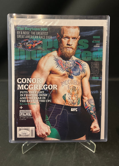 Conor McGregor Signed Sports Illustrated UFC JSA Certified Auto