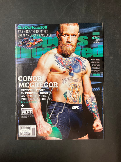 Conor McGregor Signed Sports Illustrated UFC JSA Certified Auto