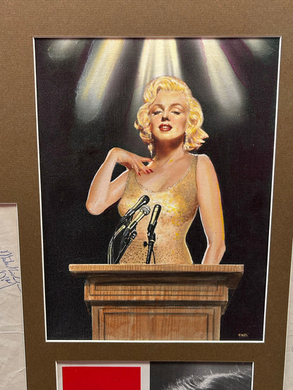 Marilyn Monroe SIGNED program from Happy Birthday Mr. President gala May 19th 1962 AMAZINGLY RARE!