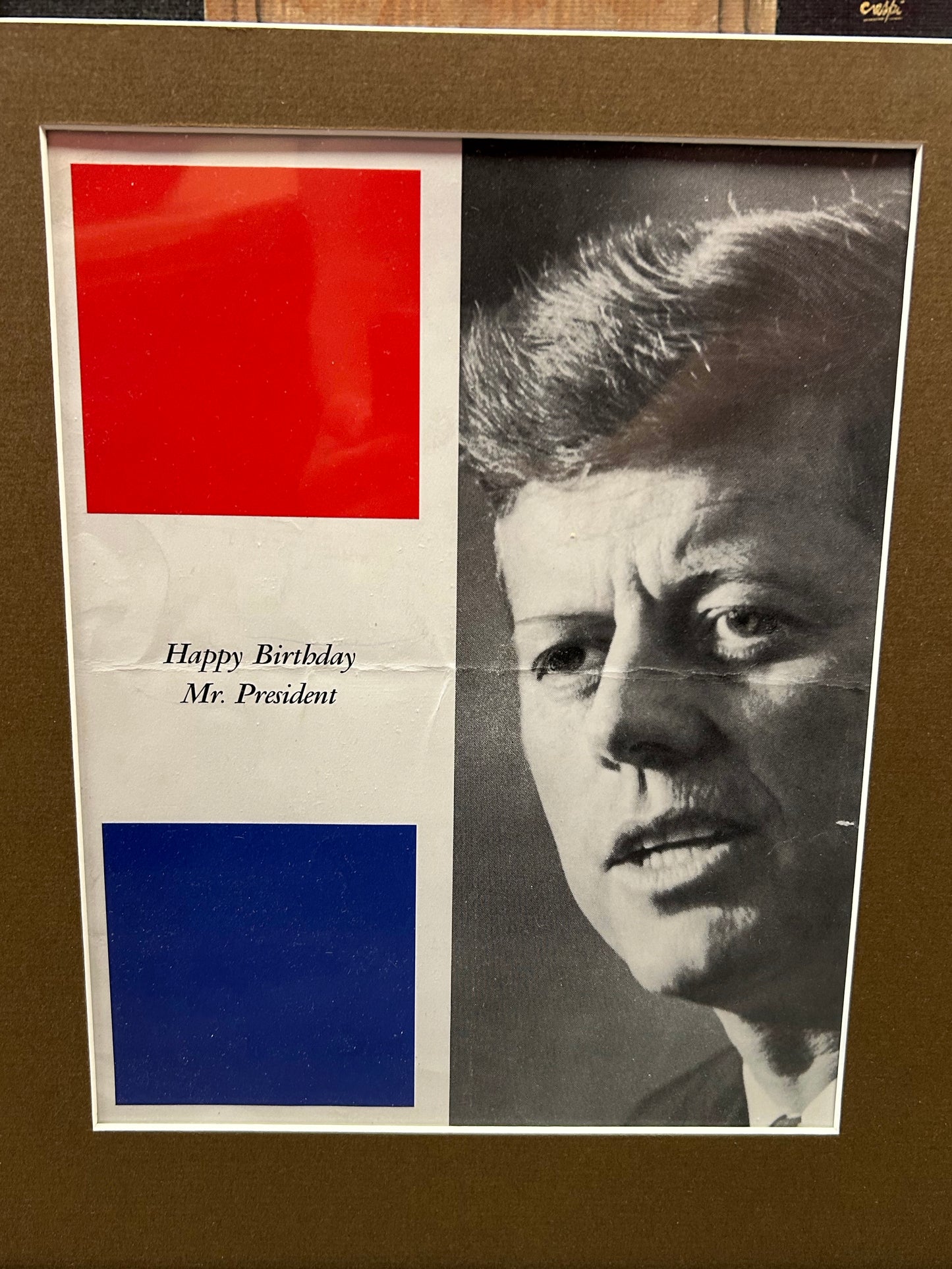 Marilyn Monroe SIGNED program from Happy Birthday Mr. President gala May 19th 1962 AMAZINGLY RARE!