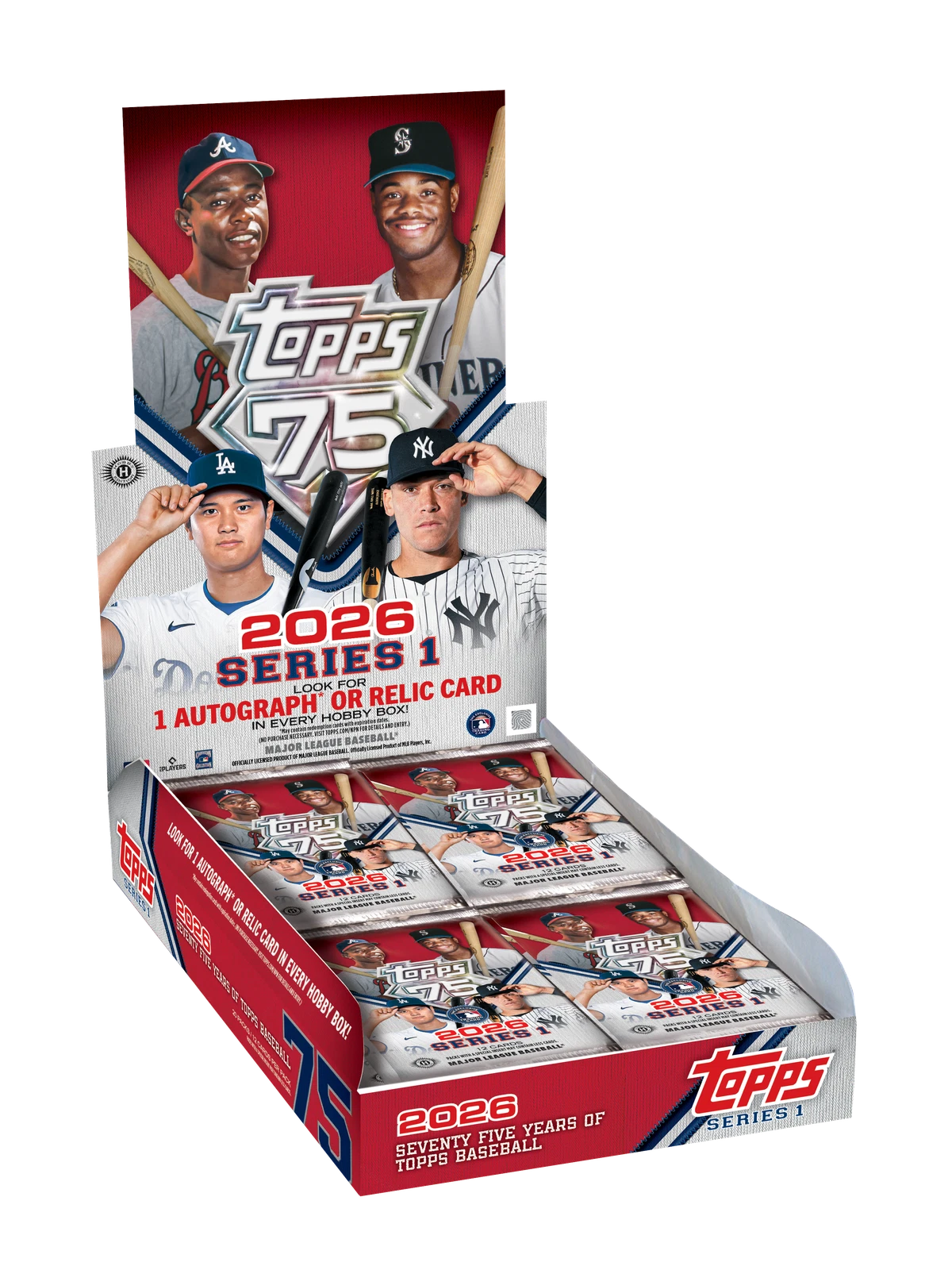 2026 Topps Series 1 Baseball Hobby Box (Pre-Sale)