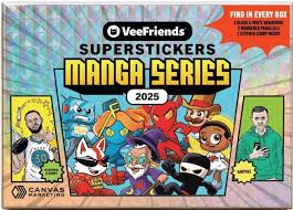 Veefriends Superstickers Manga Series Sticker Box Ft. Steph Curry