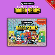 Veefriends Superstickers Manga Series Sticker Box Ft. Steph Curry