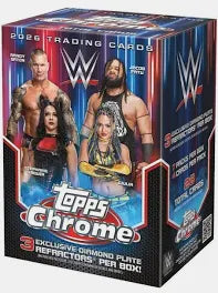 2026 Topps Chrome WWE Value Box - Four Box Bundle!