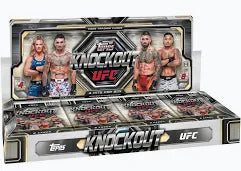 2026 Topps UFC KNOCKOUT Hobby Box! 4 Hits per Box
